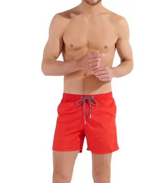HOM Nautical Cup Beach Boxer Red