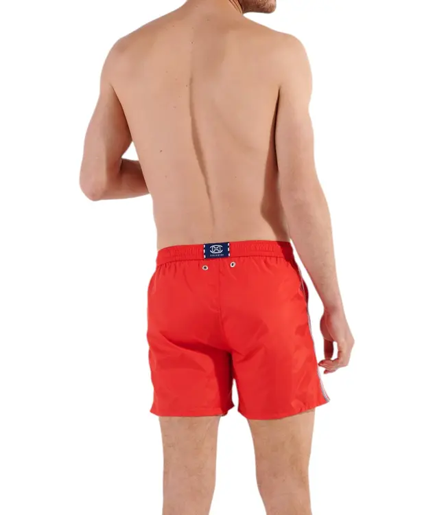 HOM Nautical Cup Beach Boxer Red
