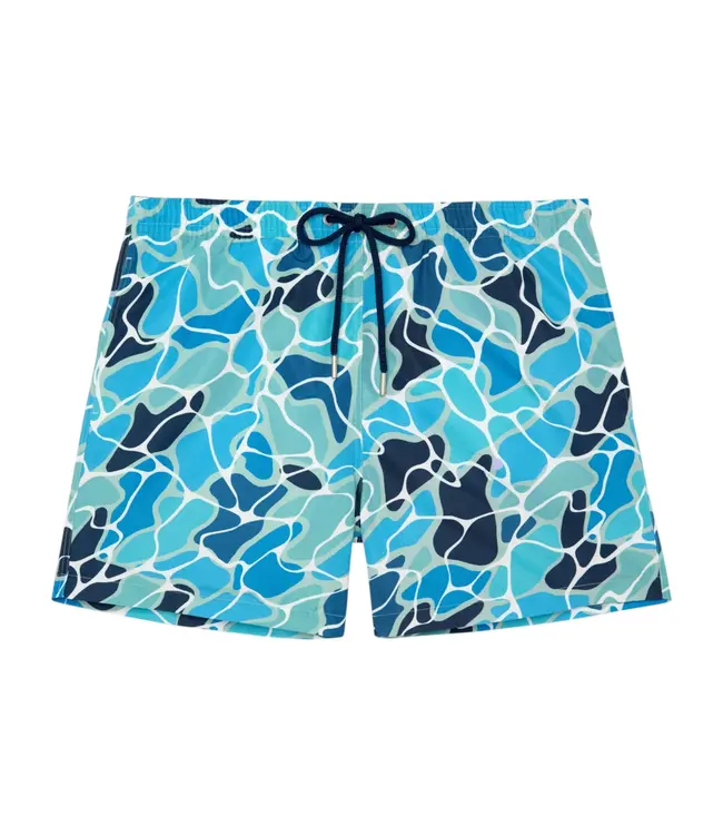 HOM Alain Beach Boxer Blue-Print