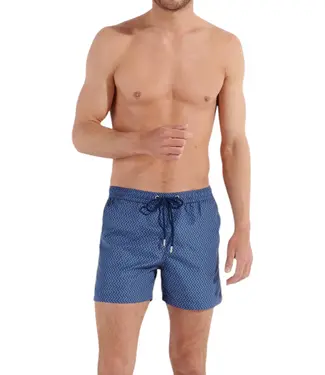 HOM Morny Beach Boxer Navy-Print