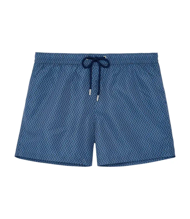 HOM Morny Beach Boxer Navy-Print