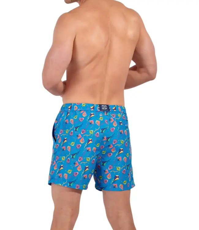 HOM Lido Beach Boxer Blue Print