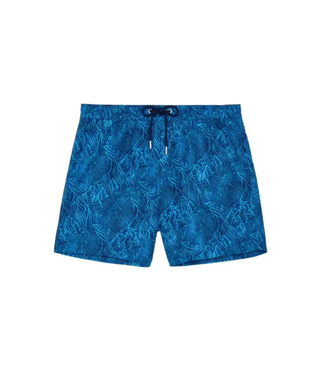 HOM Panarea Beach Boxer Blue Print