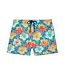 HOM Dino Beach Boxer Turquoise-Print