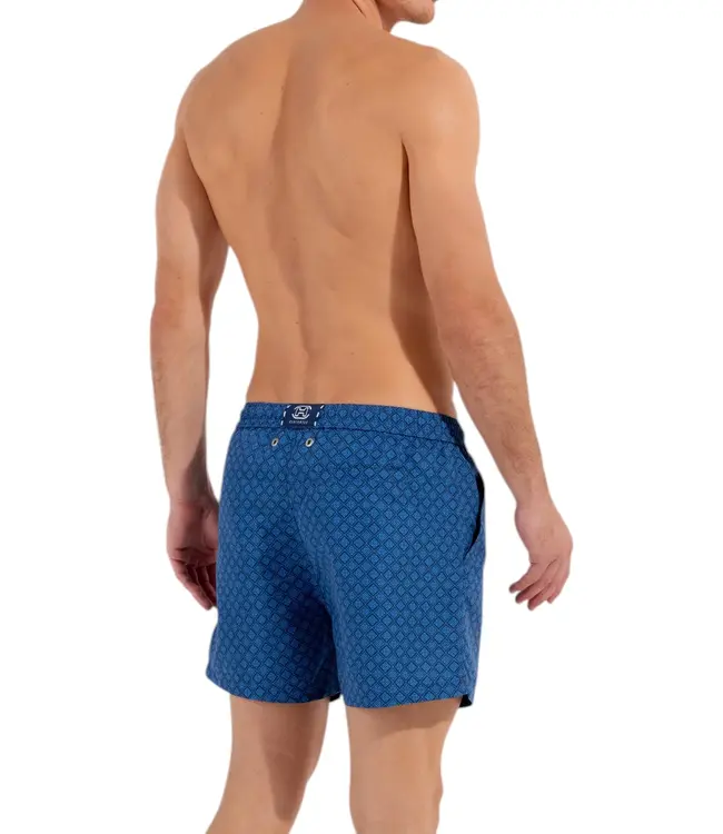 HOM Hendaye Beach Boxer Blue Print