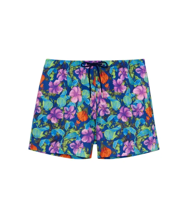 HOM Balata Beach Boxer Navy Print