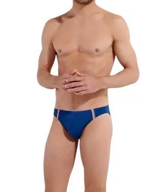 HOM Nautical Cup Swim Micro Briefs Navy