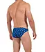 HOM Calcio Swim Micro Briefs Navy Print