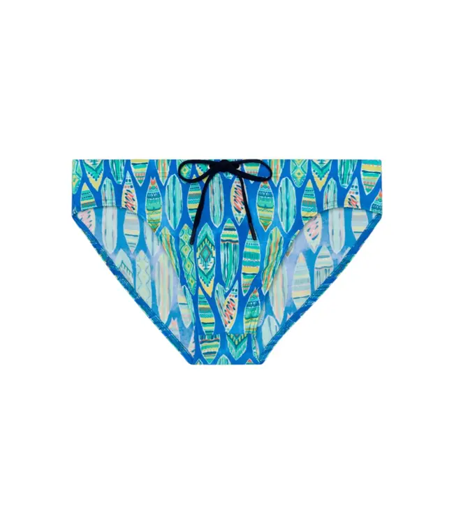 HOM Marbella Swim Mini Briefs Blue Print