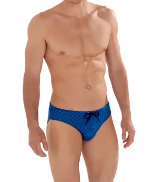 HOM Hendaye Swim Mini Briefs Blue Print