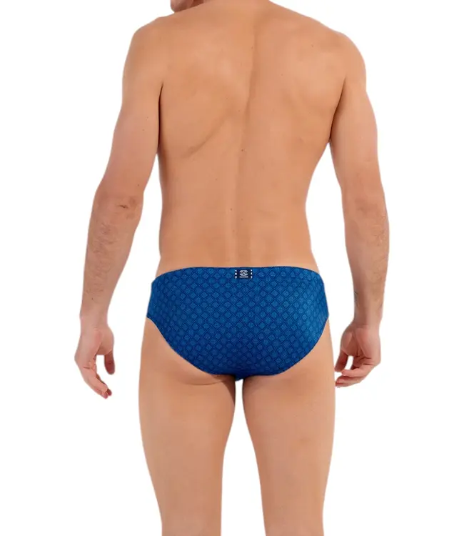 HOM Hendaye Swim Mini Briefs Blue Print