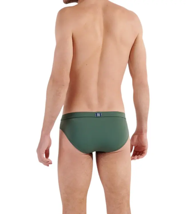 HOM Nautical Cup Swim Mini Briefs Khaki