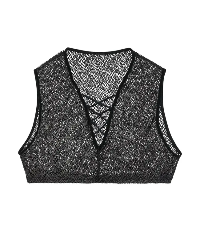 WOH Night Universe Bustier Silver Grey
