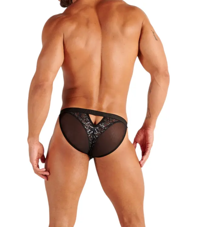 WOH Pure Seduction Tanga Briefs Black