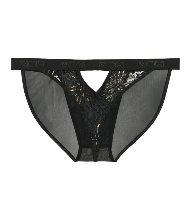 WOH Pure Seduction Tanga Briefs Black