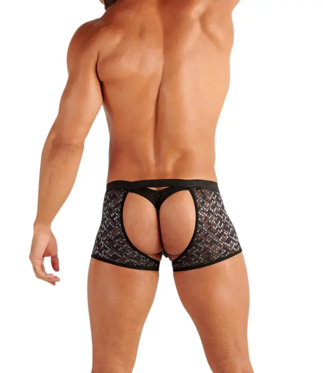 WOH Pure Seduction Boxer String Black