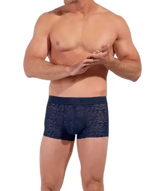 HOM Free Cut Lace Trunk Navy