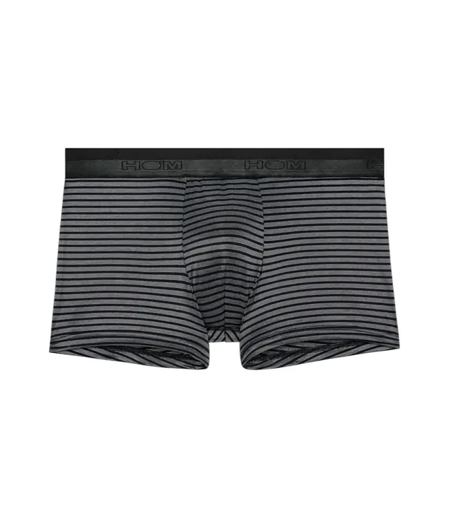 HOM Monsieur Boxer Briefs Black White Stripes