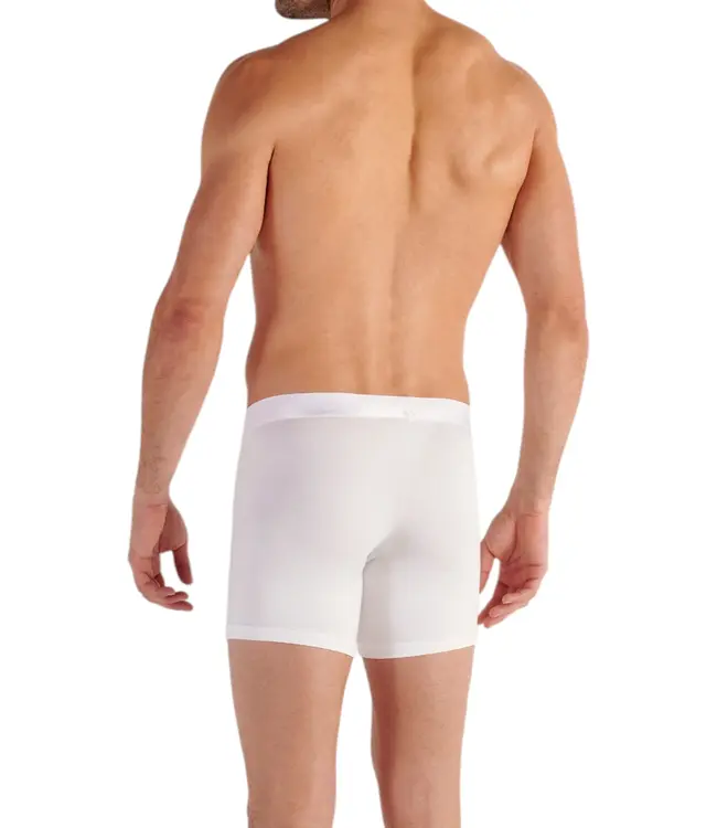 HOM HO1 Long Boxer Briefs White