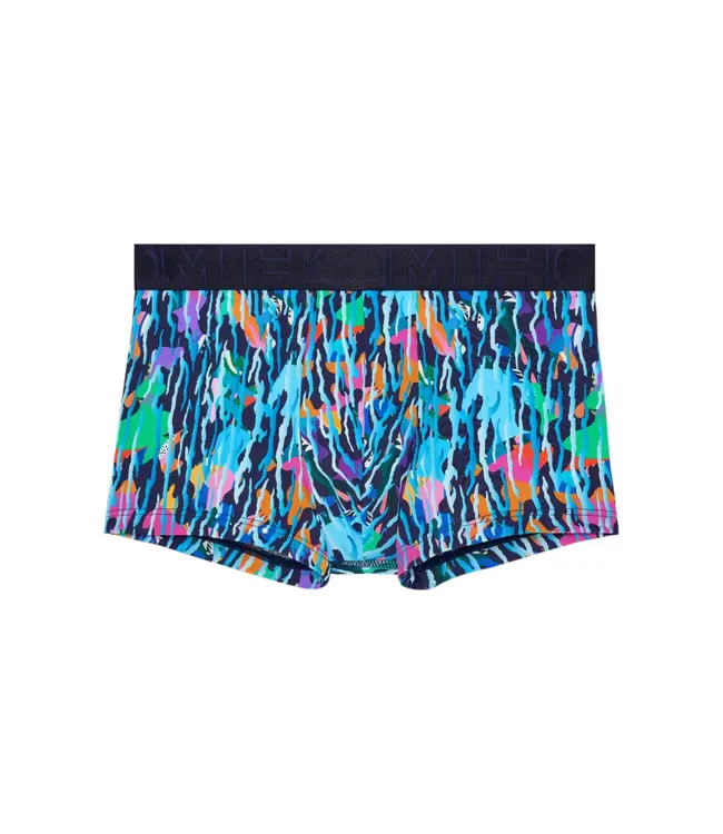 HOM Funky Styles Trunk Navy Blue Print