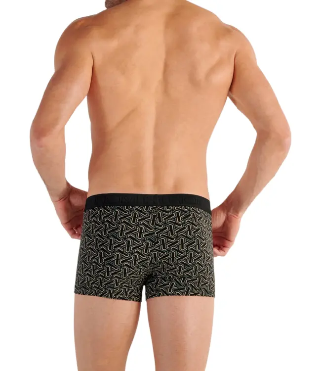 HOM Tom #2 HO1 Boxer Briefs 2P Black Black Print