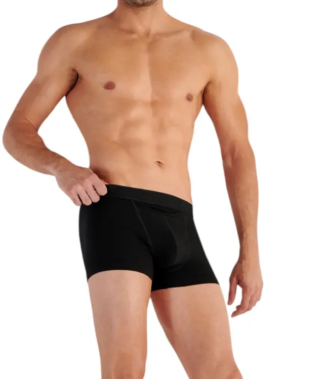 HOM Tom #2 HO1 Boxer Briefs 2P Black Black Print