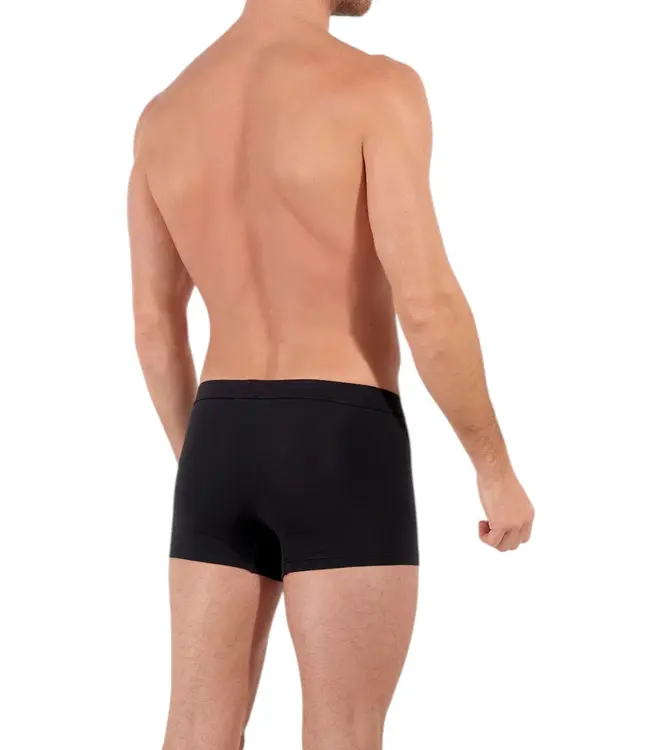 HOM Supreme Cotton Comfort Boxer Briefs Black