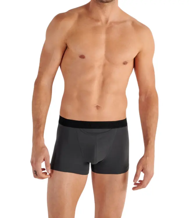 HOM Boxerlines #2 Boxer Briefs HO1 2P Black Grey