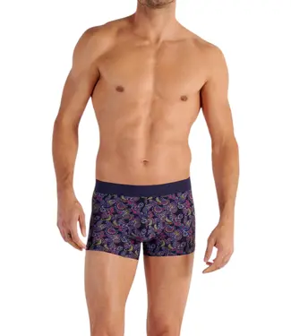 HOM Ringo Boxer Briefs Navy Print