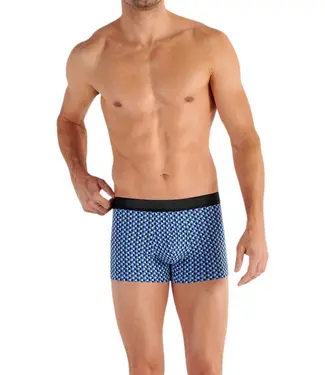 HOM Daniel #2 Boxer Briefs 3P Black Navy Blue Print