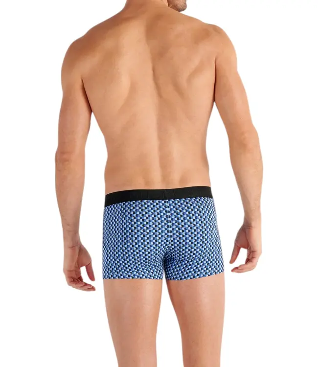 HOM Daniel #2 Boxer Briefs 3P Black Navy Blue Print