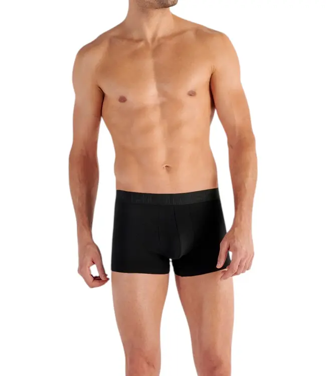 HOM Daniel #2 Boxer Briefs 3P Black Navy Blue Print