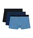 HOM Daniel #2 Boxer Briefs 3P Black Navy Blue Print