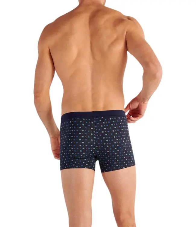 HOM Bo Comfort Boxer Briefs Navy Print