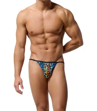 HOM Funky Styles Tanga Briefs Orange Print (Pre-order October 2026)
