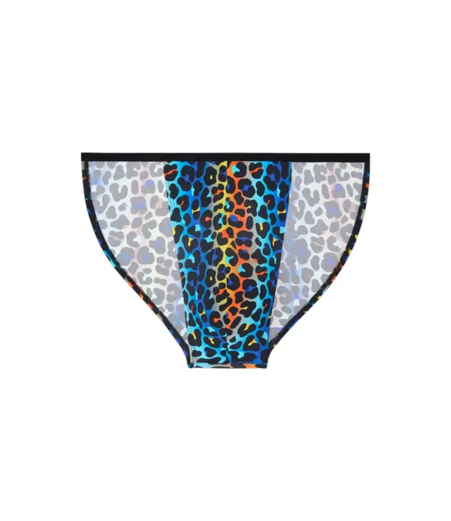 HOM Funky Styles Tanga Briefs Orange Print