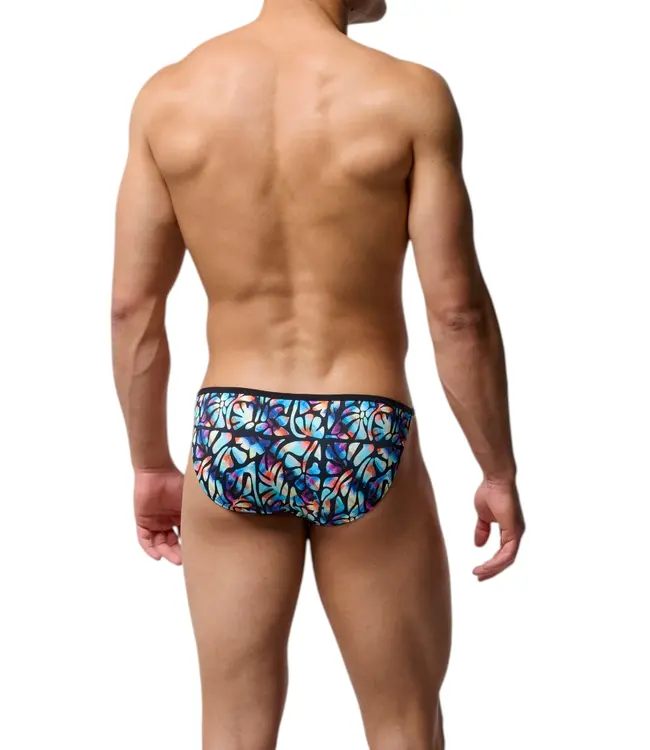 HOM Funky Styles Tanga Briefs Blue Print (Vorbestellung Oktober 2026)