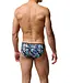 HOM Funky Styles Tanga Briefs Blue Print