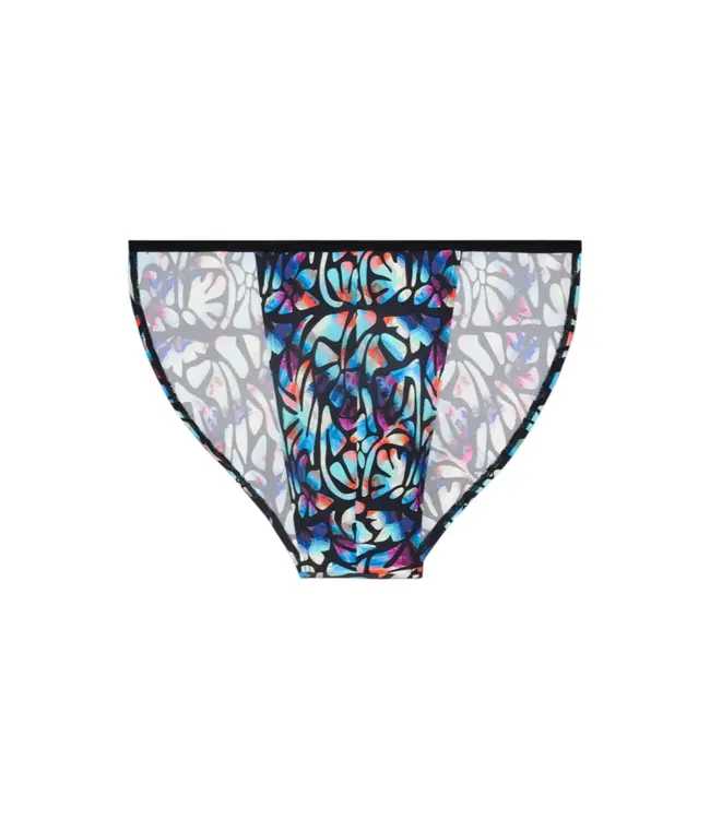 HOM Funky Styles Tanga Briefs Blue Print (Vorbestellung Oktober 2026)