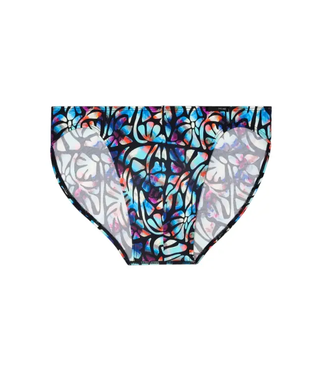HOM Funky Styles Comfort Micro Briefs Blue Print (Pre-order Oktober 2026)