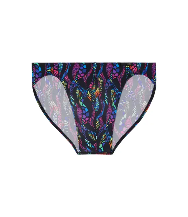 HOM Funky Styles Comfort Micro Briefs Black Print (Pre-order Oktober 2026)