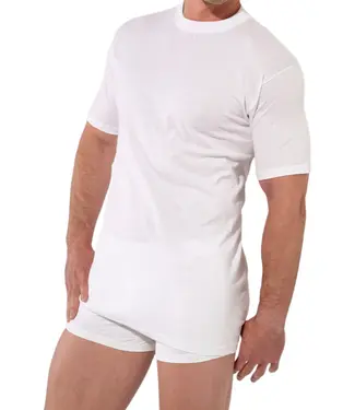 HOM Harro New Tee-Shirt Crew-Neck White-Light Combination