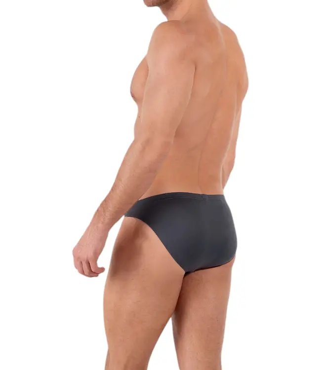 HOM Premium Cotton Comfort Micro Briefs Grey