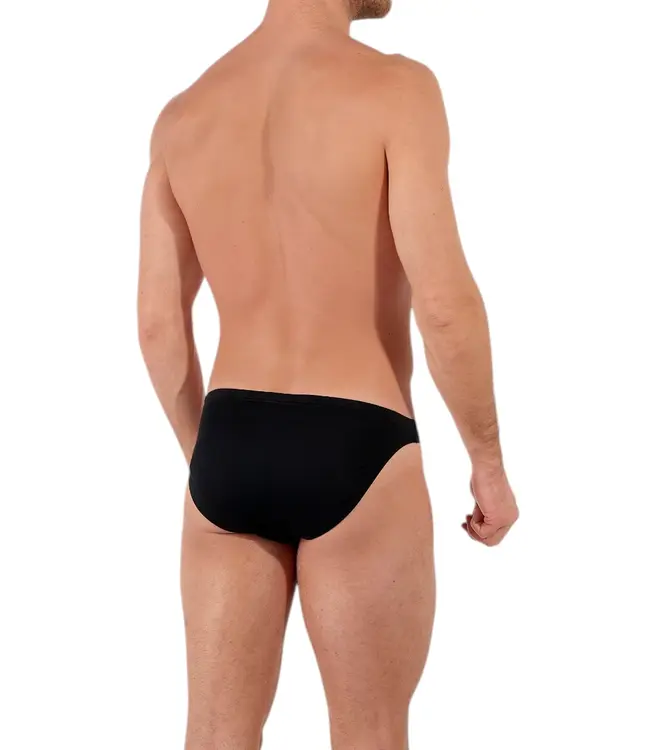 HOM Premium Cotton Comfort Micro Briefs Black