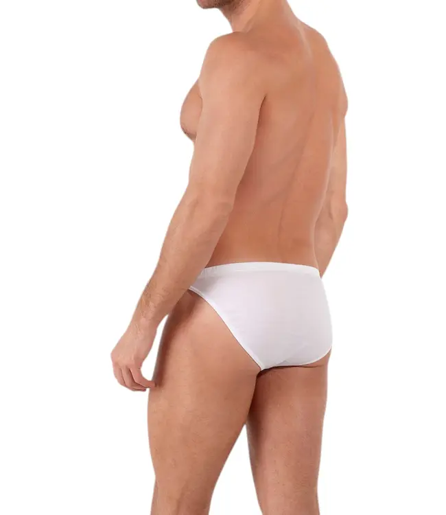 HOM Premium Cotton Comfort Micro Briefs White
