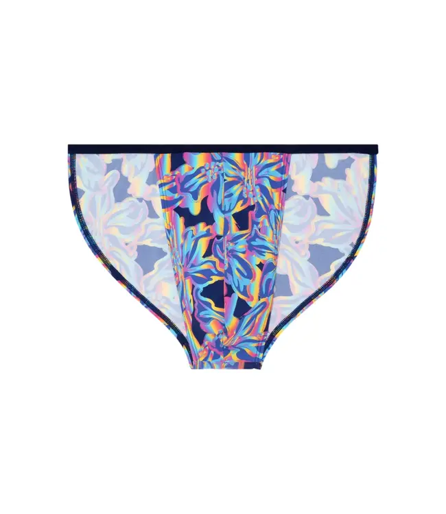 HOM Funky Styles Tanga Briefs Navy Print