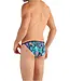 HOM Funky Styles Tanga Briefs Navy Blue Print