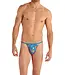 HOM Funky Styles Tanga Briefs Blue Print