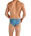HOM Funky Styles Tanga Briefs Blue Print