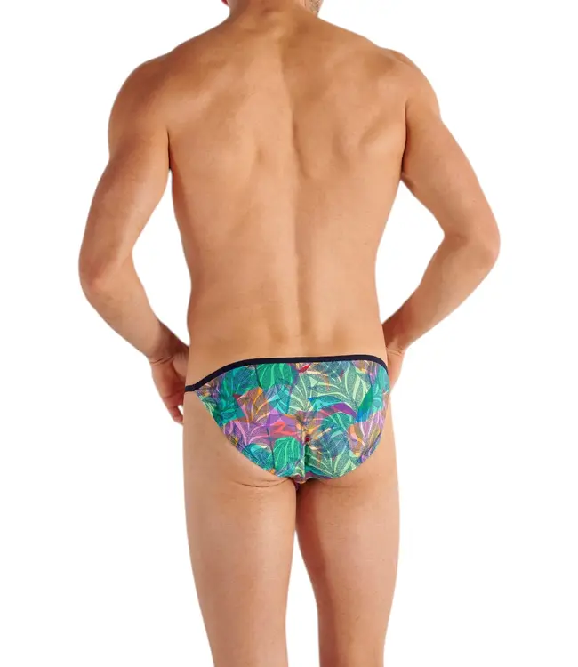 HOM Funky Styles Tanga Briefs Multico Print